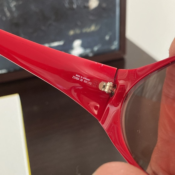 Authentic Rare Vintage Christian Dior Sunglasses From The 80ies, - Picture 6 of 7